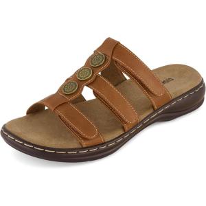 imageCUSHIONAIRE Womens Bowen Comfort Footbed Sandal with Adjustable Straps and ComfortTan
