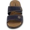 imageCUSHIONAIRE Womens Betsy comfort footbed slide Sandal with adjustable straps and ComfortNavy