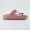 imageCUSHIONAIRE Womens Flo thong recovery cloud pool slide sandal with ComfortBlush