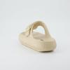 imageCUSHIONAIRE Womens Flo thong recovery cloud pool slide sandal with ComfortKhaki
