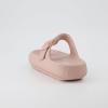 imageCUSHIONAIRE Womens Flo thong recovery cloud pool slide sandal with ComfortPink