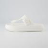 imageCUSHIONAIRE Womens Flo thong recovery cloud pool slide sandal with ComfortVanilla