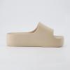 imageCUSHIONAIRE Womens Ninja platform slide sandal with ComfortKhaki