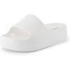 imageCUSHIONAIRE Womens Ninja platform slide sandal with ComfortVanilla