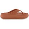 imageCUSHIONAIRE Womens Fling recovery cloud pool slides sandal with ComfortOrange