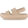 imageCUSHIONAIRE Womens Fuji sandal with adjustable strap and ComfortKhaki