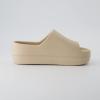 imageCUSHIONAIRE Womens Harrison platform slide sandal with ComfortKhaki
