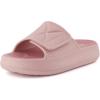 imageCUSHIONAIRE Womens Biggie recovery slide sandal with Comfort and adjustable strapBlush Combo