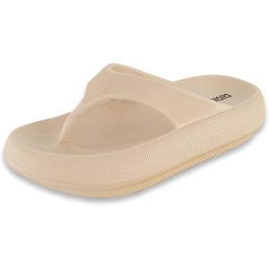 imageCUSHIONAIRE Womens Fling recovery cloud pool slides sandal with ComfortKhaki