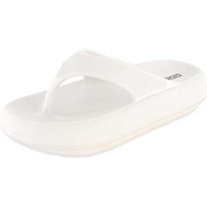 imageCUSHIONAIRE Womens Fling recovery cloud pool slides sandal with ComfortVanilla