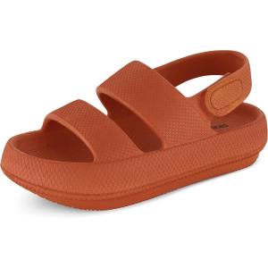 imageCUSHIONAIRE Womens Fuji sandal with adjustable strap and ComfortOrange