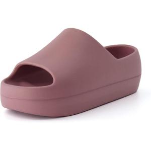 imageCUSHIONAIRE Womens Harrison platform slide sandal with ComfortBlush