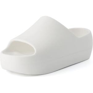 imageCUSHIONAIRE Womens Harrison platform slide sandal with ComfortVanilla