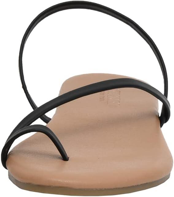 imageCUSHIONAIRE Womens Catalina toe ring Sandal with Memory FoamBlack