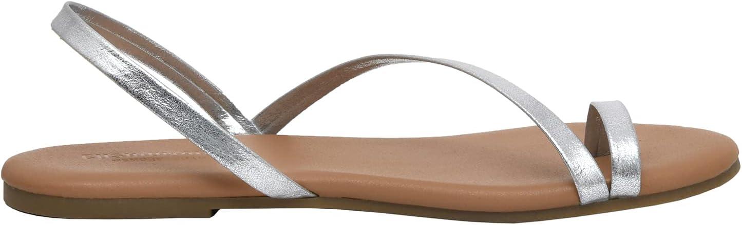 imageCUSHIONAIRE Womens Catalina toe ring Sandal with Memory FoamSilver