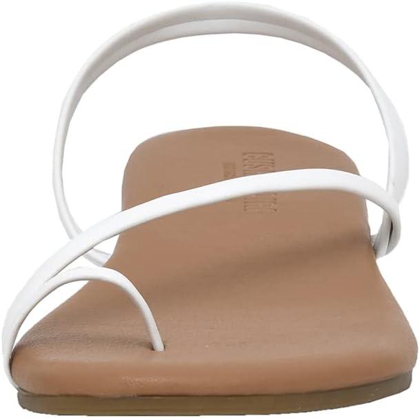 imageCUSHIONAIRE Womens Catalina toe ring Sandal with Memory FoamWhite