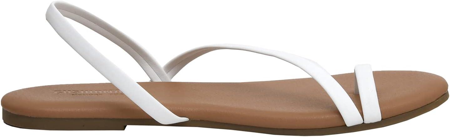 imageCUSHIONAIRE Womens Catalina toe ring Sandal with Memory FoamWhite