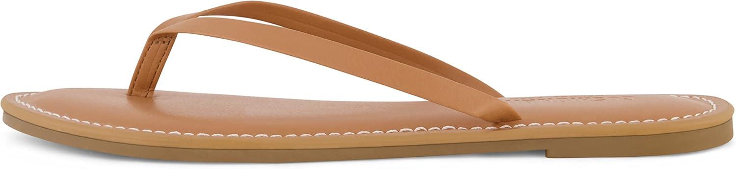 imageCUSHIONAIRE Womens Cora Flat Flip Flop Sandal with ComfortNatural