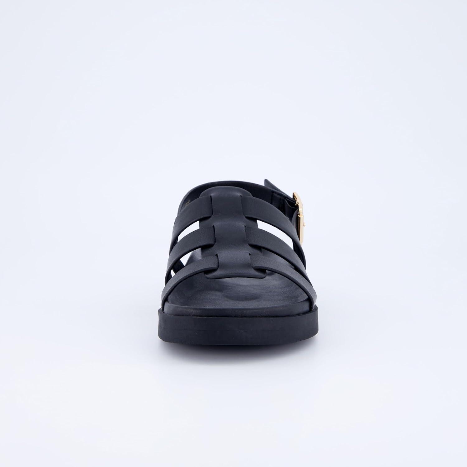 imageCUSHIONAIRE Womens Ego fisherman footbed sandal with Comfort Wide Widths AvailableBlack