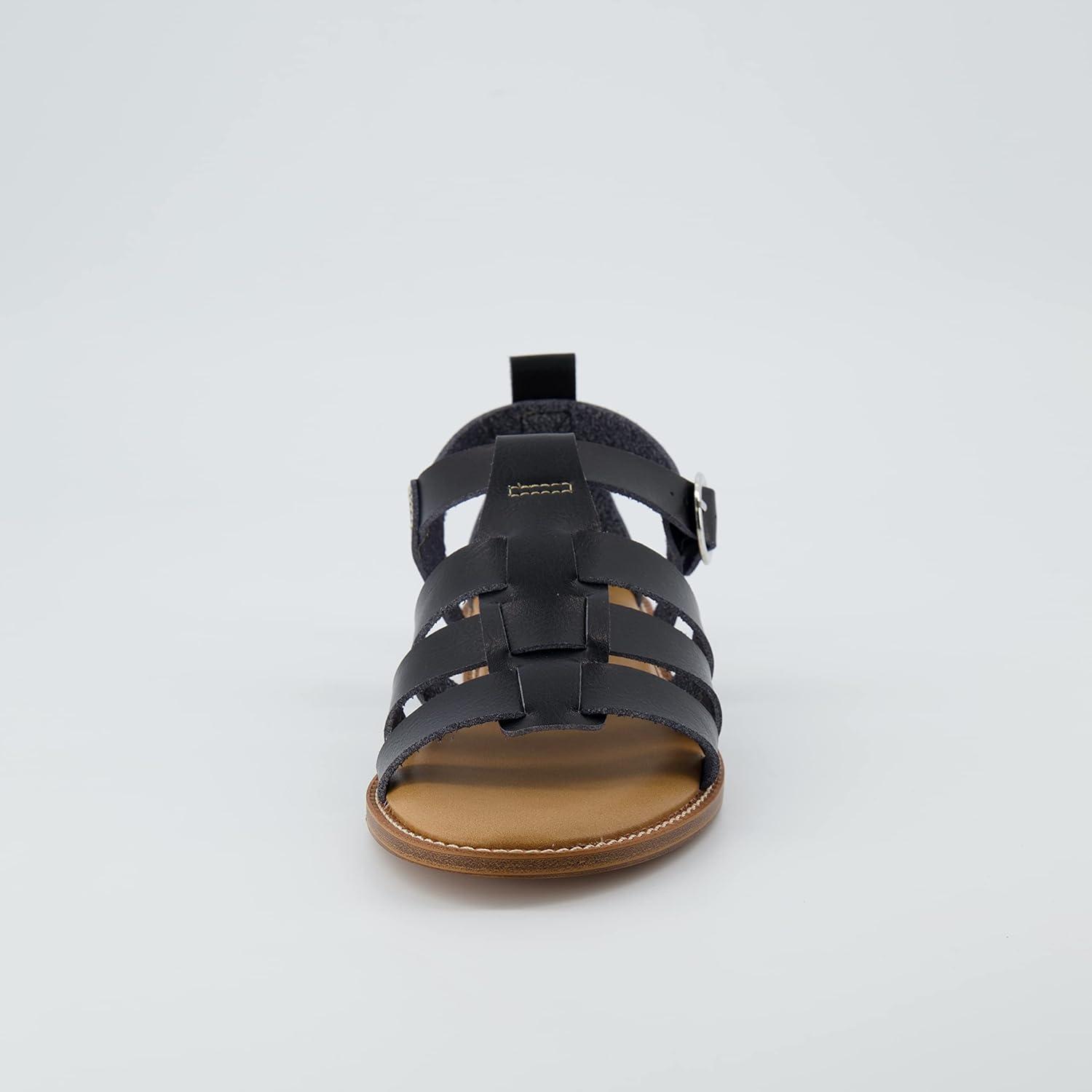 imageCUSHIONAIRE Womens Lotus fisherman sandal Memory Foam Wide Widths AvailableBlack