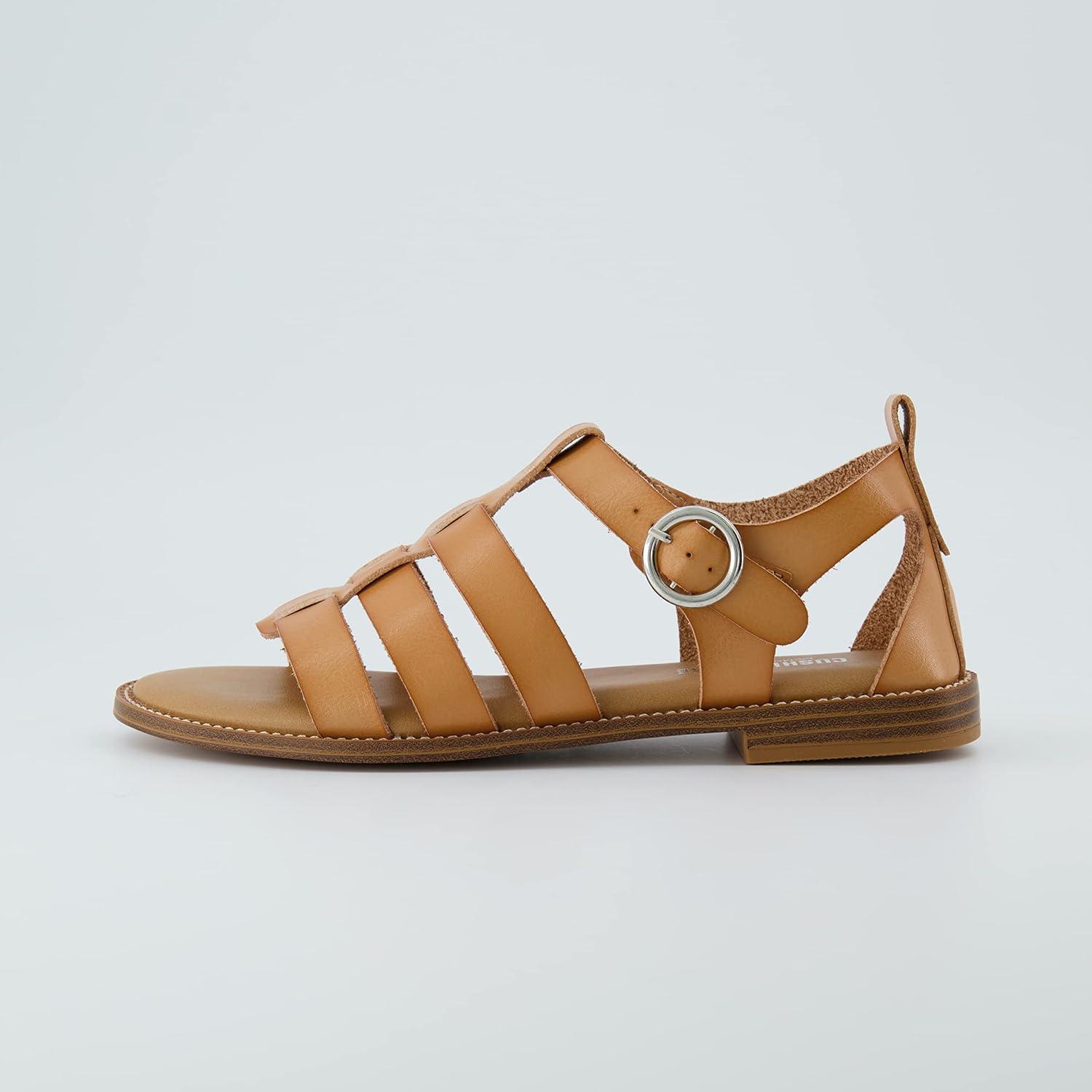 imageCUSHIONAIRE Womens Lotus fisherman sandal Memory Foam Wide Widths AvailableSand