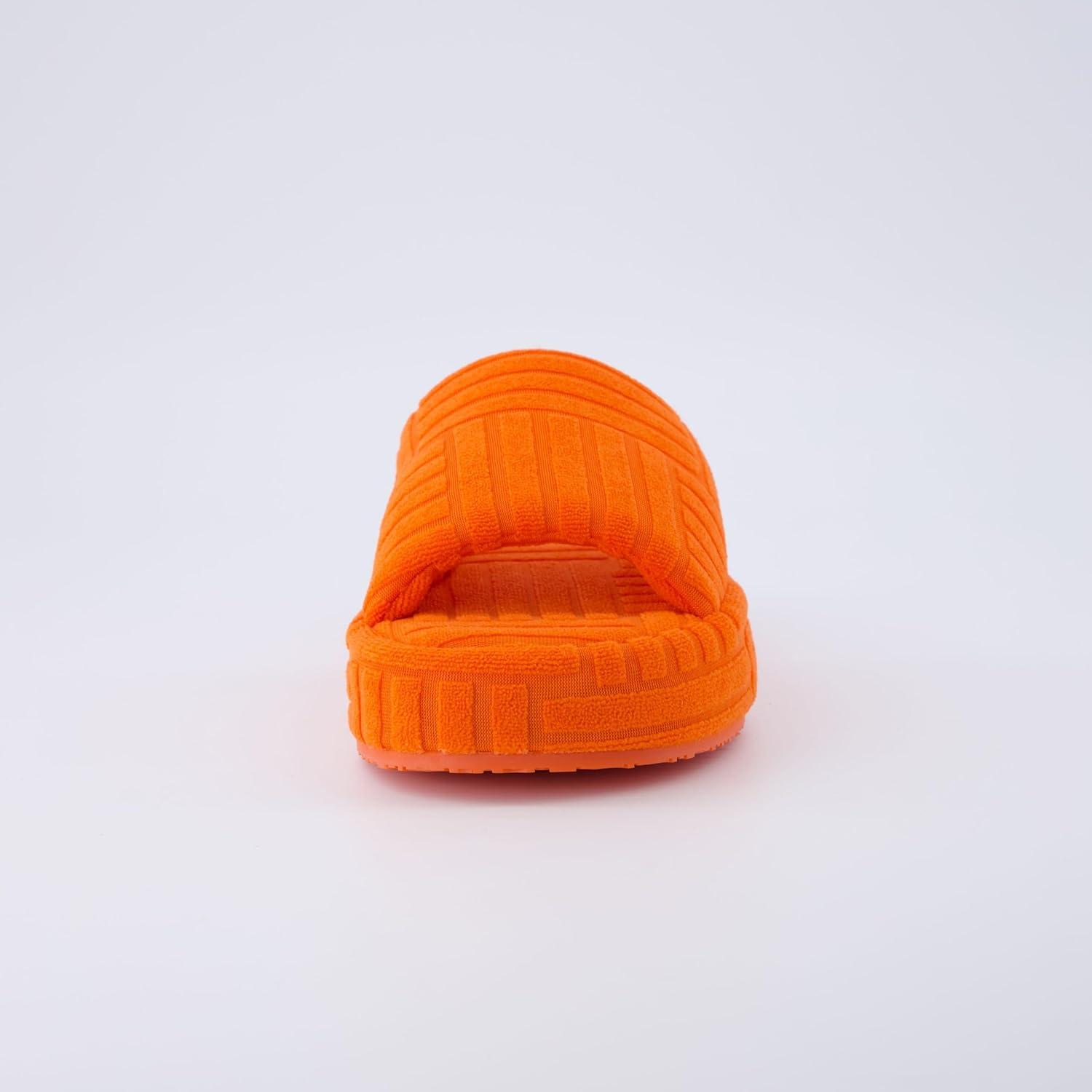imageCUSHIONAIRE Womens RSVP slipper with Memory Foam Wide Widths AvailableOrange