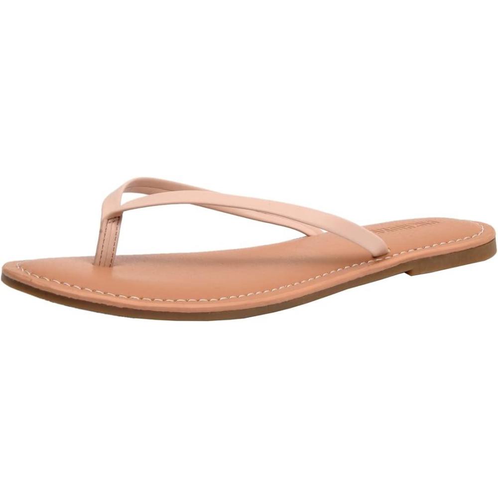 imageCUSHIONAIRE Womens Cora Flat Flip Flop Sandal with ComfortBlush