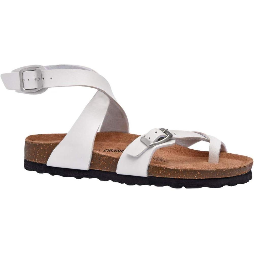 imageCUSHIONAIRE Womens Lara Footbed Sandal