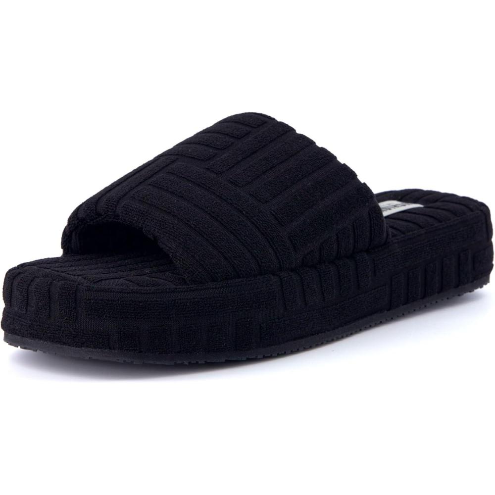 imageCUSHIONAIRE Womens RSVP slipper with Memory Foam Wide Widths AvailableBlack