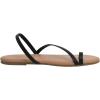 imageCUSHIONAIRE Womens Catalina toe ring Sandal with Memory FoamBlack