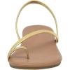imageCUSHIONAIRE Womens Catalina toe ring Sandal with Memory FoamGold