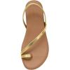 imageCUSHIONAIRE Womens Catalina toe ring Sandal with Memory FoamGold