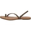 imageCUSHIONAIRE Womens Catalina toe ring Sandal with Memory FoamLeopard