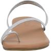 imageCUSHIONAIRE Womens Catalina toe ring Sandal with Memory FoamSilver