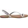 imageCUSHIONAIRE Womens Catalina toe ring Sandal with Memory FoamSilver
