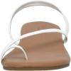 imageCUSHIONAIRE Womens Catalina toe ring Sandal with Memory FoamWhite