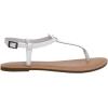 imageCUSHIONAIRE Womens Clea Flat Sandal with ComfortWhite