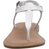 imageCUSHIONAIRE Womens Clea Flat Sandal with ComfortWhite