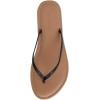imageCUSHIONAIRE Womens Cora Flat Flip Flop Sandal with ComfortBlack