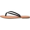 imageCUSHIONAIRE Womens Cora Flat Flip Flop Sandal with ComfortBlack