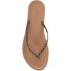 imageCUSHIONAIRE Womens Cora Flat Flip Flop Sandal with ComfortLeopard