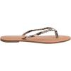 imageCUSHIONAIRE Womens Cora Flat Flip Flop Sandal with ComfortNatural Snake