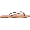 imageCUSHIONAIRE Womens Cora Flat Flip Flop Sandal with ComfortPink Snake
