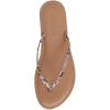 imageCUSHIONAIRE Womens Cora Flat Flip Flop Sandal with ComfortPink Snake
