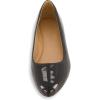 imageCUSHIONAIRE Womens Francie Flat with Comfort Foam and Wide Widths AvailableBlack Patent