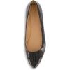 imageCUSHIONAIRE Womens Francie Flat with Comfort Foam and Wide Widths AvailableBlack Patent