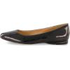 imageCUSHIONAIRE Womens Francie Flat with Comfort Foam and Wide Widths AvailableBlack Patent
