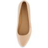 imageCUSHIONAIRE Womens Francie Flat with Comfort Foam and Wide Widths AvailableNude Patent