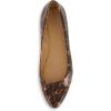 imageCUSHIONAIRE Womens Francie Flat with Comfort Foam and Wide Widths AvailableTortoise Patent
