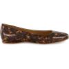 imageCUSHIONAIRE Womens Francie Flat with Comfort Foam and Wide Widths AvailableTortoise Patent